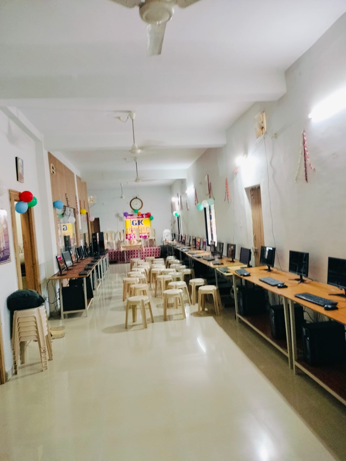 Computer lab wide view